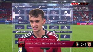 Huyu ni Aimar Oroz Staa Aliyeibuka Msimu Huu 2022/2023