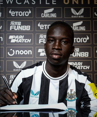 Newcastle Yamsajili Garang Kuol