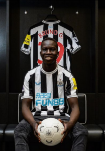 Newcastle Yamsajili Garang Kuol