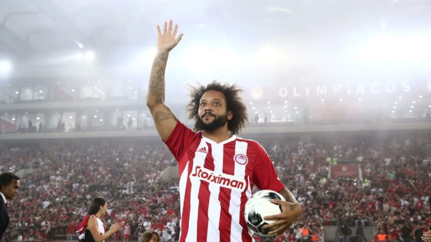 Marcelo Atambulishwa Rasmi Olympiacos.