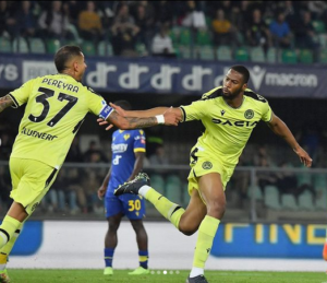 Udinese Washinda Mechi 6 Mfululizo