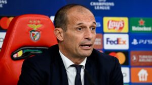  Allegri Anaamini Wanaweza Kushinda Hii Leo Dhidi ya Benfica.