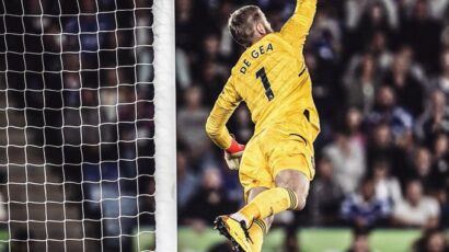 David de Gea Kucheza Mchezo wa 500 Ndani ya United.