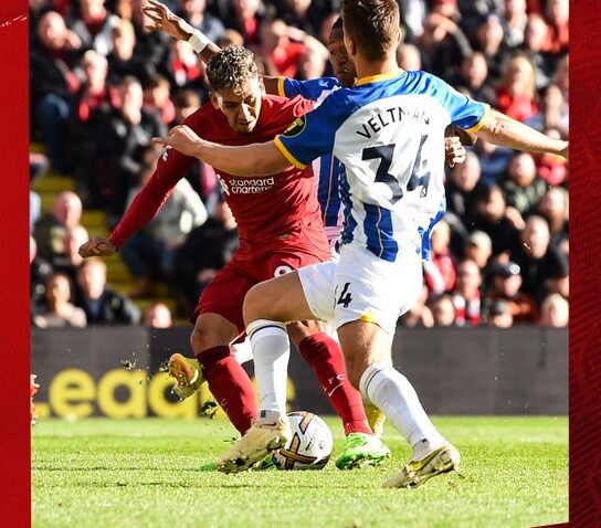 Liverpool Yabanwa Mbavu Anfield.