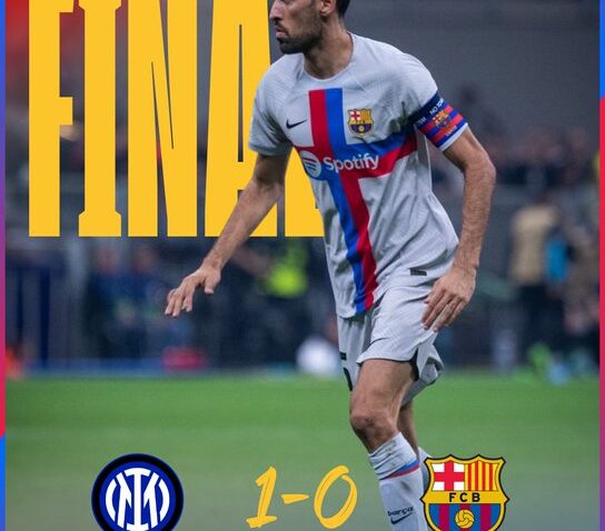 Barcelona Yakalia Kuti Kavu San Siro.