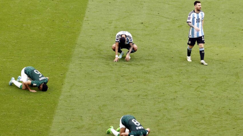 Saudi Arabia Yavunja Unbeaten ya 37 kwa Argentina