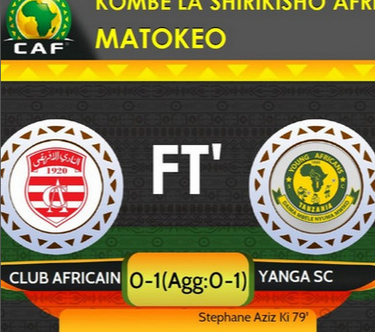 Yanga Yatinga Hatua ya Makundi