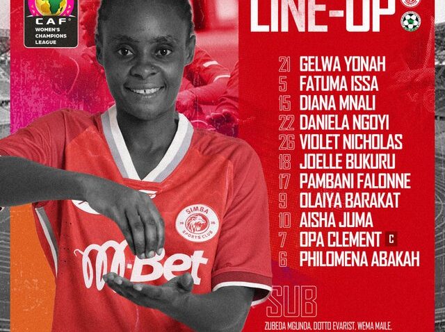 Simba Queens Kushuka Dimbani Tena Leo