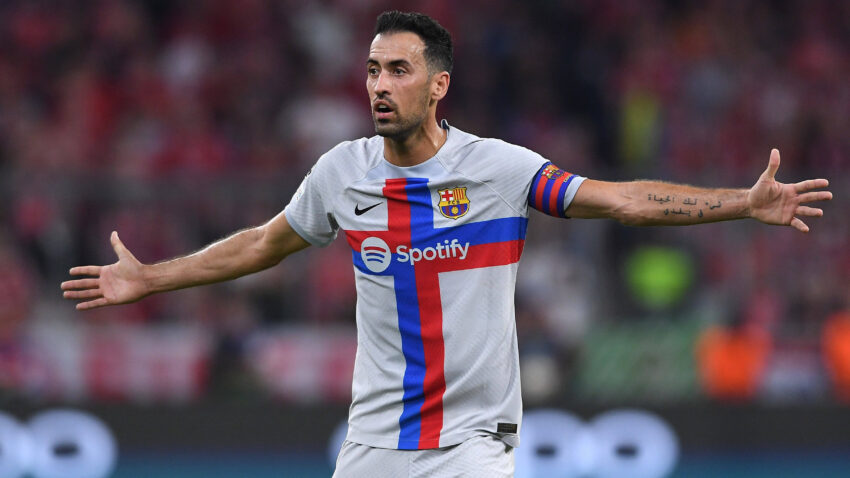 Sergio Busquets Awagombanisha Viongozi wa Barcelona