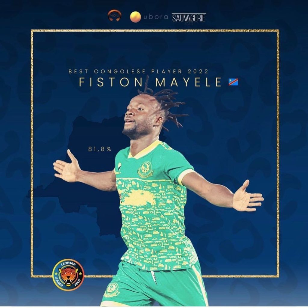 Mayele aweka rekodi DR Congo