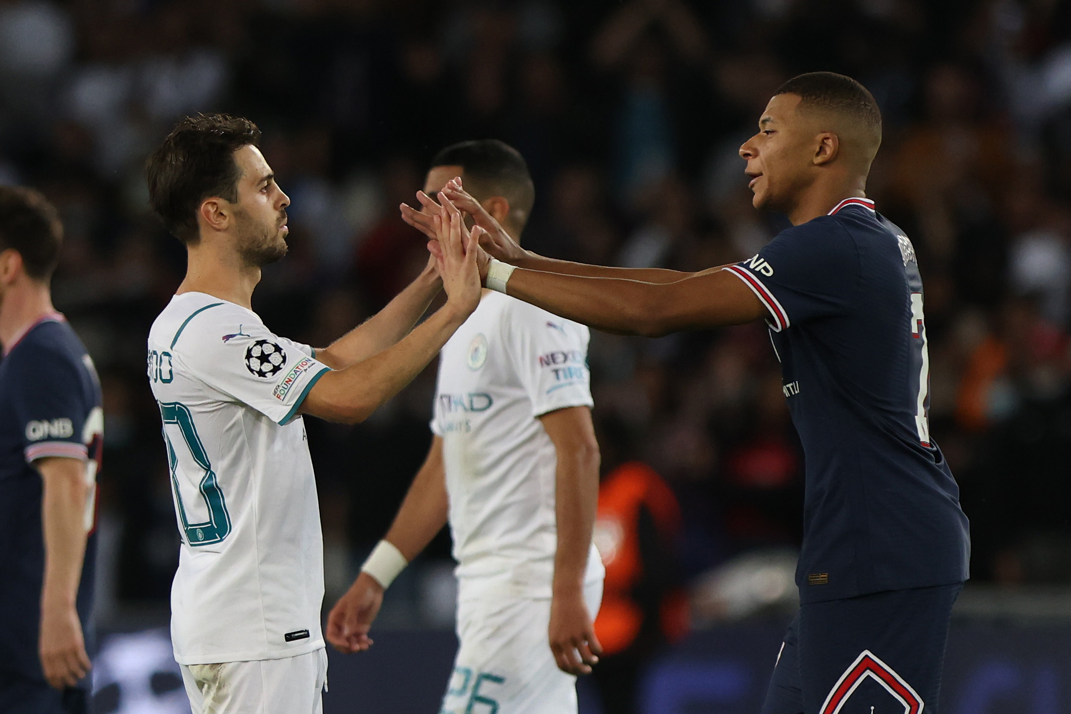 Mbappe Anamtaka Bernardo Silva PSG