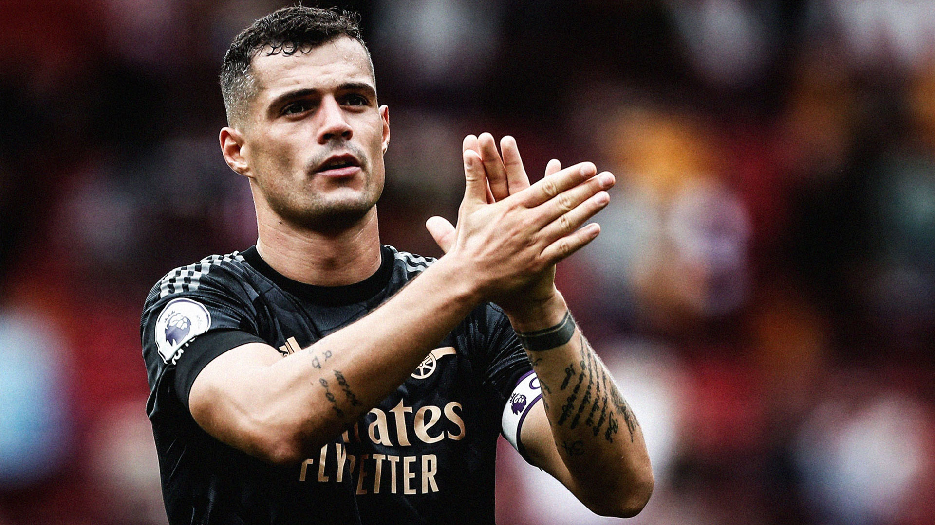 Granit Xhaka Mchezaji wa Arsenal wa Kuchungwa Zaidi na Utd
