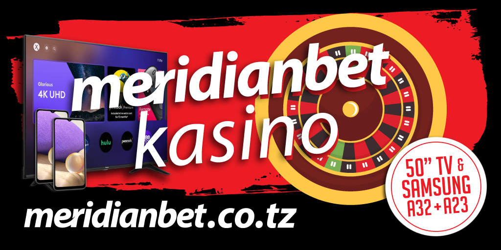 Meridianbet Kasino kwa TZS 2500/= Unapata TV & Simu Janja