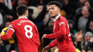Ten Hag Ampongeza Sancho kwa Kiwango Kizuri Alichokionyesha