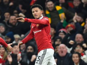 Ten Hag Ampongeza Sancho kwa Kiwango Kizuri Alichokionyesha