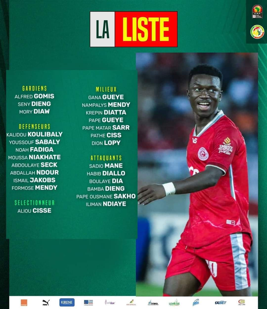 Sakho Aitwa Senegal kwa Mara ya Kwanza