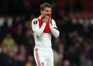 Odegaard Ameitaka Arsenal Kurejea Wakiwa na Nguvu Zaidi Baada ya Kuondoka kwenye Ligi ya Europa