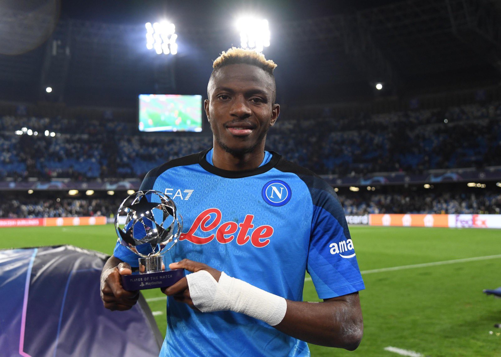 Osimhen Anaamini Ndoto ya Napoli ni Ligi ya Mabingwa