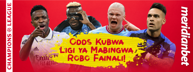 Odds kubwa Meridianbet Ligi ya Mabingwa