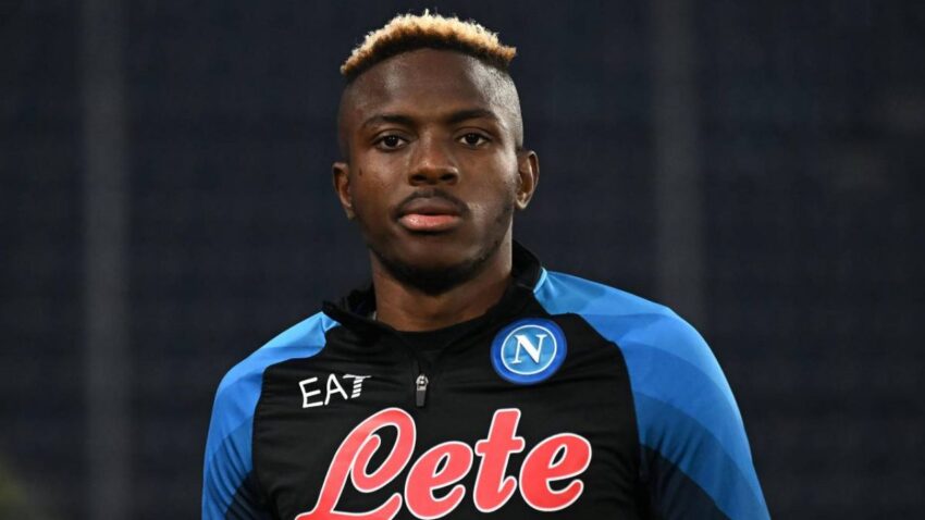 Osimhen Ataanza Mechi ya Jumanne ya Ligi ya Mabingwa Dhidi Ya Milan