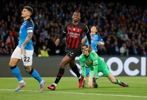 Leao Ang'ara Kwenye Mechi ya Jana Dhidi ya Napoli