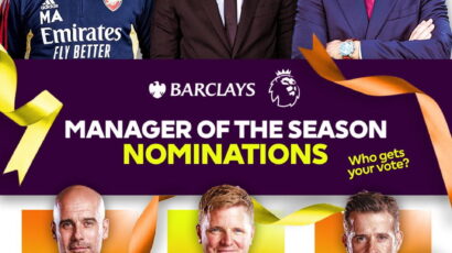 Guardiola Aongoza Orodha ya Makocha waonawania Tuzo ya Kocha Bora Epl