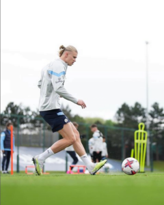 Haaland Analenga Kumaliza Msimu Mzuri wa Kwanza kwa Kushinda Treble