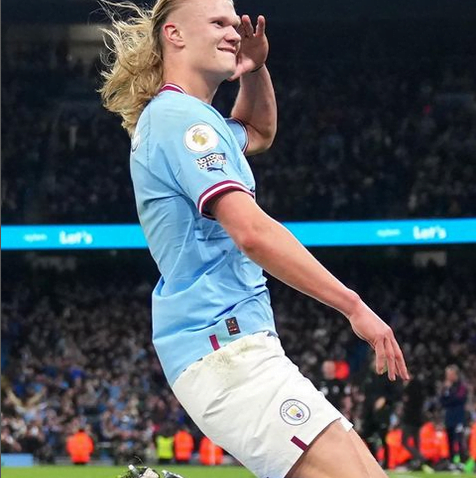 Haaland Analenga Kumaliza Msimu Mzuri wa Kwanza kwa Kushinda Treble