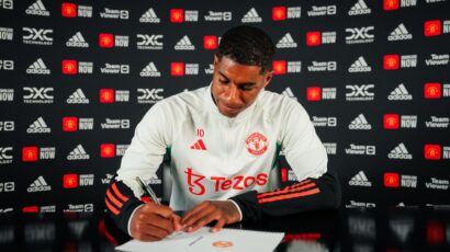 Marcus Rashford Yupo United Mpaka  2028