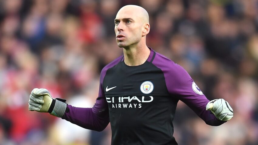 Willy Caballero Apewa Ukocha Leicester City