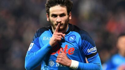 Newcastle United Yatoa Ofa kwa Nyota wa Napoli Kvaratskhelia