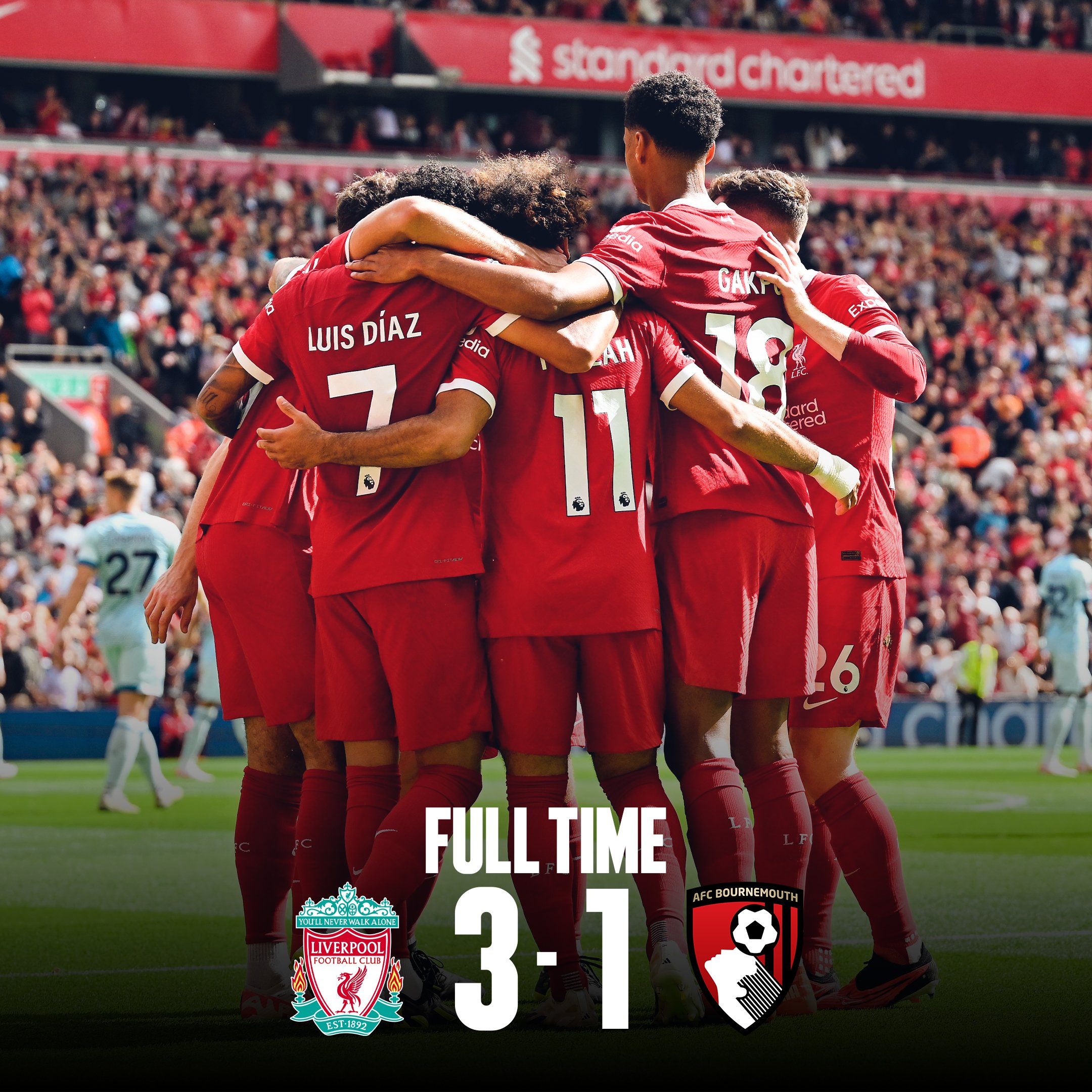 Liverpool Yachomoza na Ushindi Dhidi ya Bournamouth