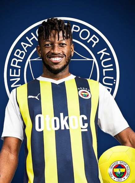 United Wafikia Makubaliano ya Kumuuza Fred kwa Fenerbahce
