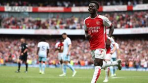 Bukayo Saka Ang'ara Leo Arsenal Wakichukua Pointi 3 Nyumbani