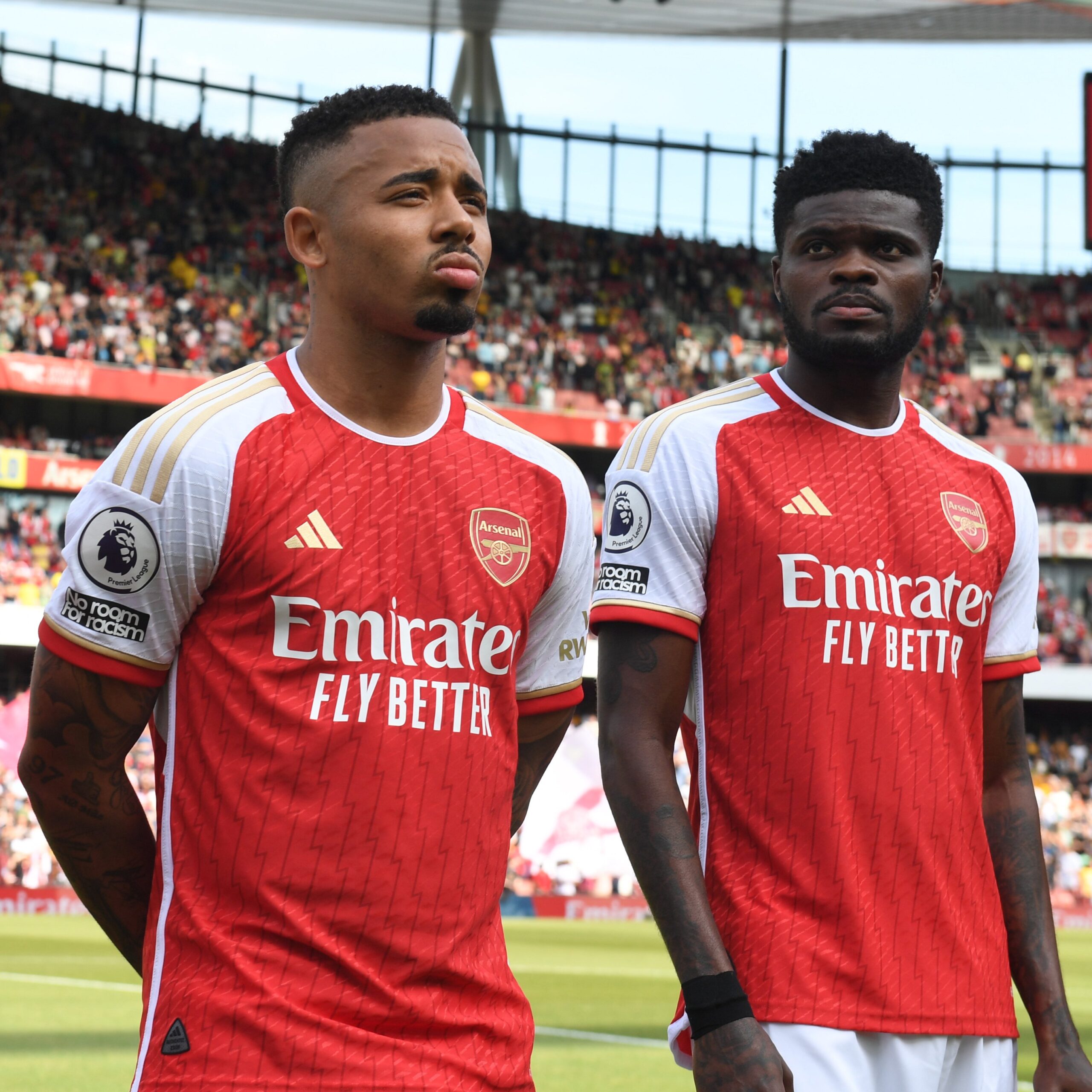 Gabriel Jesus na Partey Nje Tena kwa Majeraha