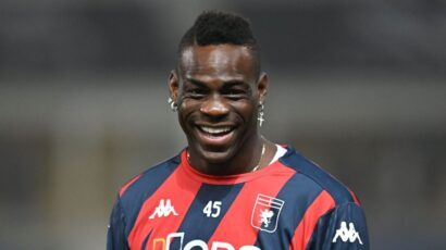 Balotelli Acheza Dakika 5 Kwenye Mechi Yake ya Kwanza Serie A, Akiwa na Genoa