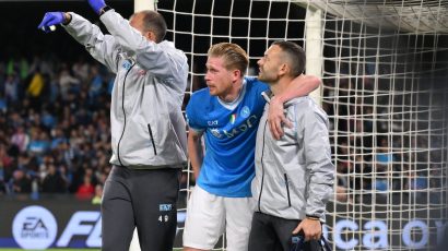 Napoli Wahofia Jeraha Kubwa la De Bruyne Baada ya Ushindi Dhidi ya Inter