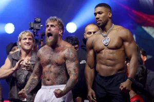 Anthony Joshua Amemwangusha Jake Paul kwa KO Raundi ya 6.