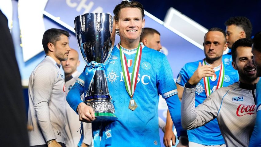 Scott McTominay Ashinda Taji la 2 na Napoli