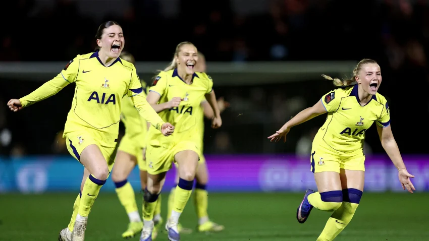 Spurs Women Watinga Robo Fainali ya Women's FA Cup