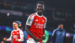 Saka Kuendelea Kuitumikia Arsenal kwa Miaka 5 Ijayo