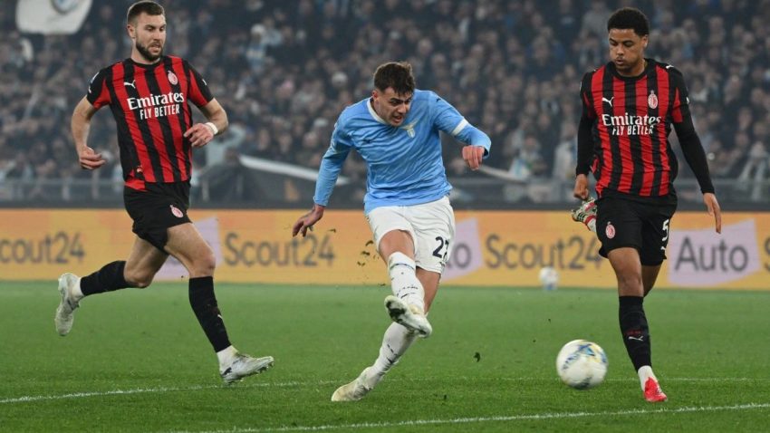 Lazio Waizamisha AC Milan, Mbio za Ubingwa