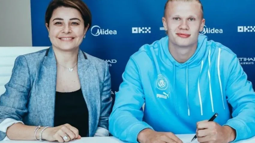 Wakala wa Haaland Akanusha Mazungumzo na Barcelona