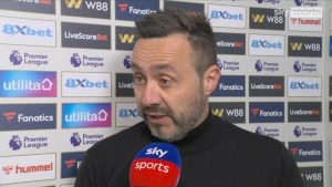 Spurs Wapoteza Tena, De Zerbi Ataja Suluhisho