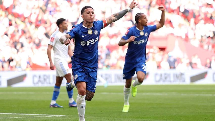 Enzo Fernandez Aipeleka Chelsea Fainali ya FA Cup Baada ya Kuifunga Leeds