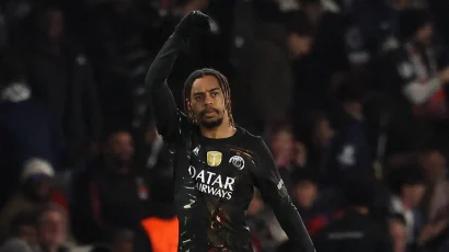 Barcola Arejea Kikosi cha PSG Kabla ya Mtanange Dhidi ya Liverpool