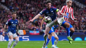 Griezmann Aitaka Atletico Kuongeza Makali Dhidi ya Arsenal Mchezo wa Marudiano