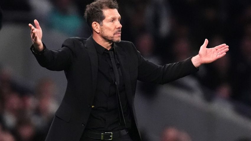 Diego Simeone Analalamikia Uamuzi Uliowahusu Arsenal Baada ya Sare ya Atletico Madrid.