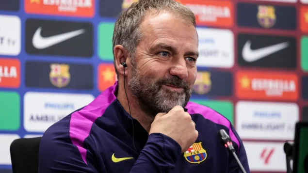 Barcelona Yakaribia Kumsainisha Mkataba Mpya Hansi Flick