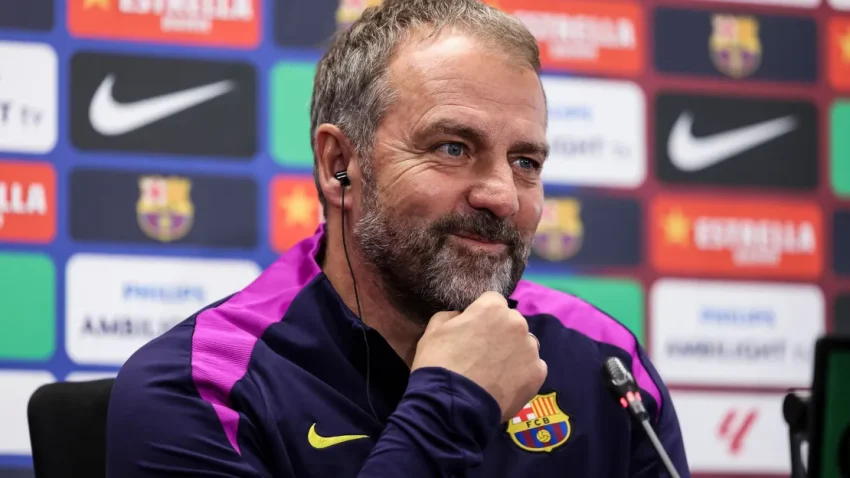 Barcelona Yakaribia Kumsainisha Mkataba Mpya Hansi Flick